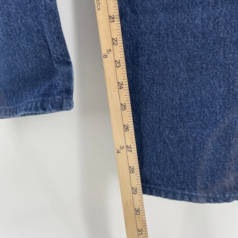 VTG Rockies Bareback Jeans Womens Sz 29/9 Dark Blue High Waist High Rise Solid